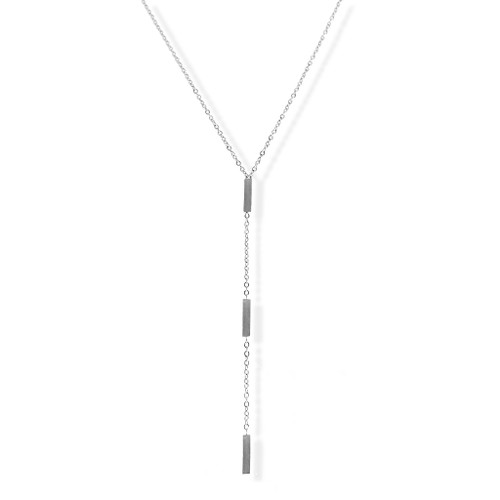 Triple Rectangle Y-Necklace