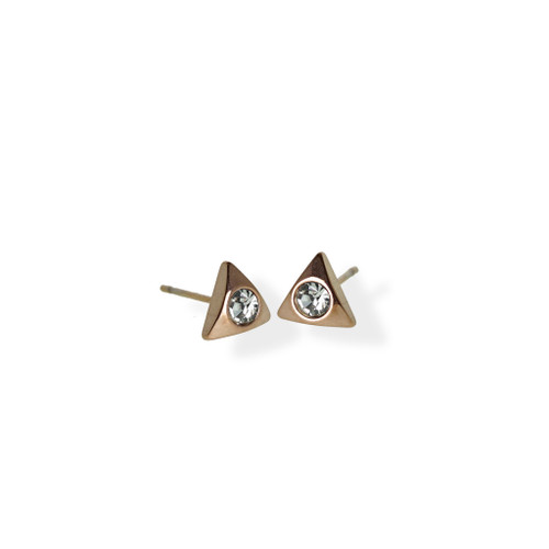 Classic Triangle CZ Studs