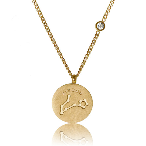 Pisces Constellation Necklace
