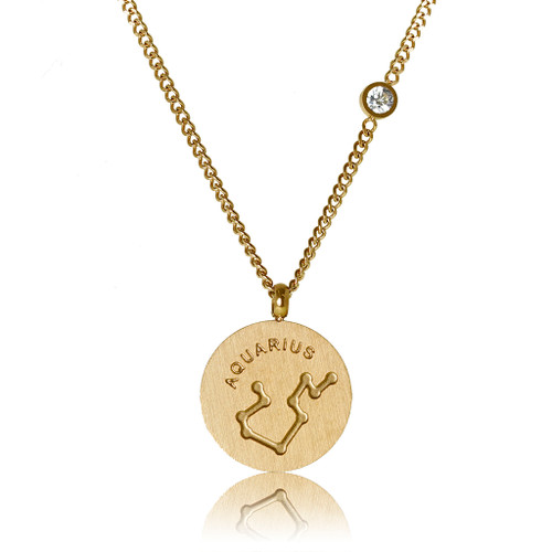 Aquarius Constellation Necklace