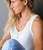 Open triangle necklace