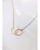 Double infinity necklace