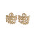 Maple Leaf Origami Earring