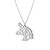 Unicorn Origami Necklace
