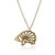 Porcupine Origami Necklace