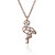 Flamingo Origami Necklace
