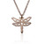 Dragonfly Origami Necklace