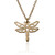 Dragonfly Origami Necklace
