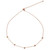 Stationed Open Star Necklace