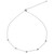 Stationed Open Star Necklace