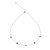 Stationed Circle Necklace