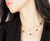 Stationed Circle Necklace
