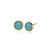 Classic Swarovski Stud in Pacific Opal