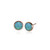 Classic Swarovski Stud in Pacific Opal