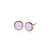 Classic Swarovski Stud in Pink Opal