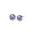 Classic Swarovski Stud in Violet