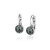 Classic Swarovski Frenchback in Black Diamond