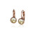 Classic Swarovski Frenchback in Golden Shadow
