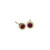 Circle Textured Earring in Gold