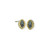 Marquise Textured Earring in Gold
