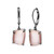 Sable French Back Earring in Silver