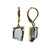 Sable French Back Earring in Gold