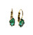 Indigo French Back Earring in Gold