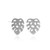 Palm Leaf Origami Earring