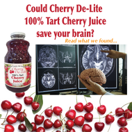 The high antioxidant levels in tart cherry juice may help improve cognitive function when consumed regularly.