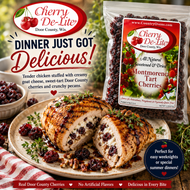 Cherry & Goat Cheese Stuffed Chicken