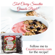 Tart Cherry Granola Smoothie Bowls