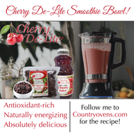 Cherry De-Lite Protein Smoothie Bowl