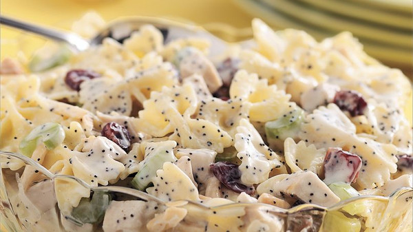 Dried Cherry-Nut Chicken Pasta Salad