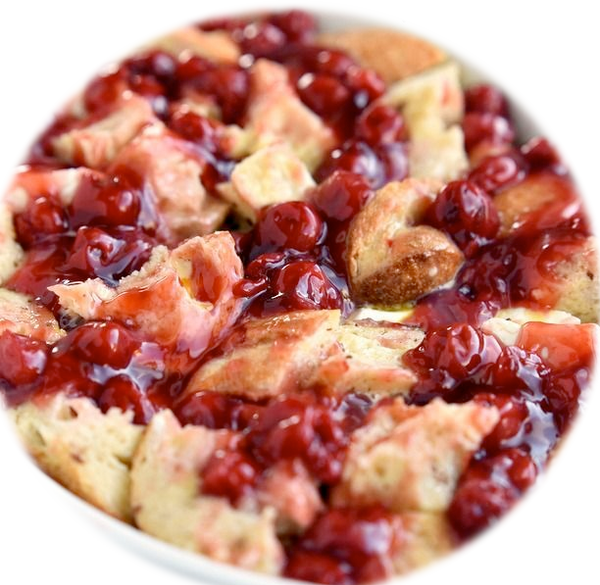 Baked Cherry De-Lite French Toast