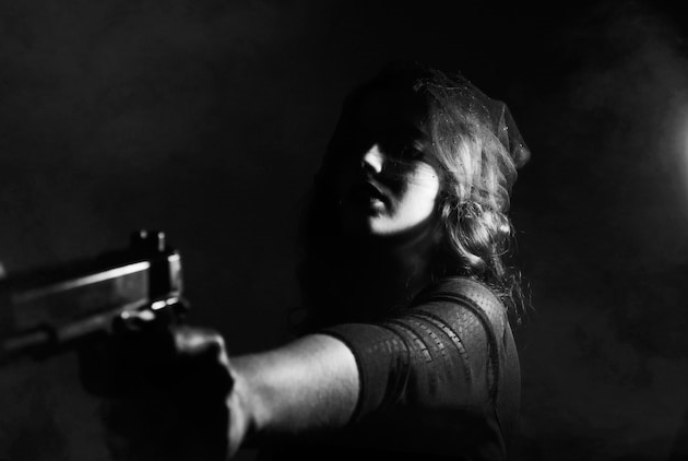 Woman with Pistol