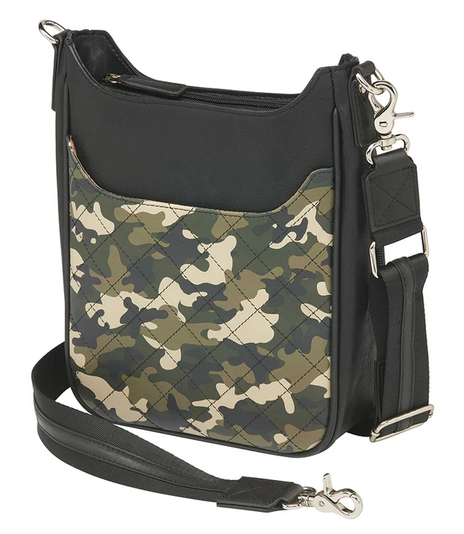 Crossbody Mail Pouch CAMO Pistol Packn' Mama