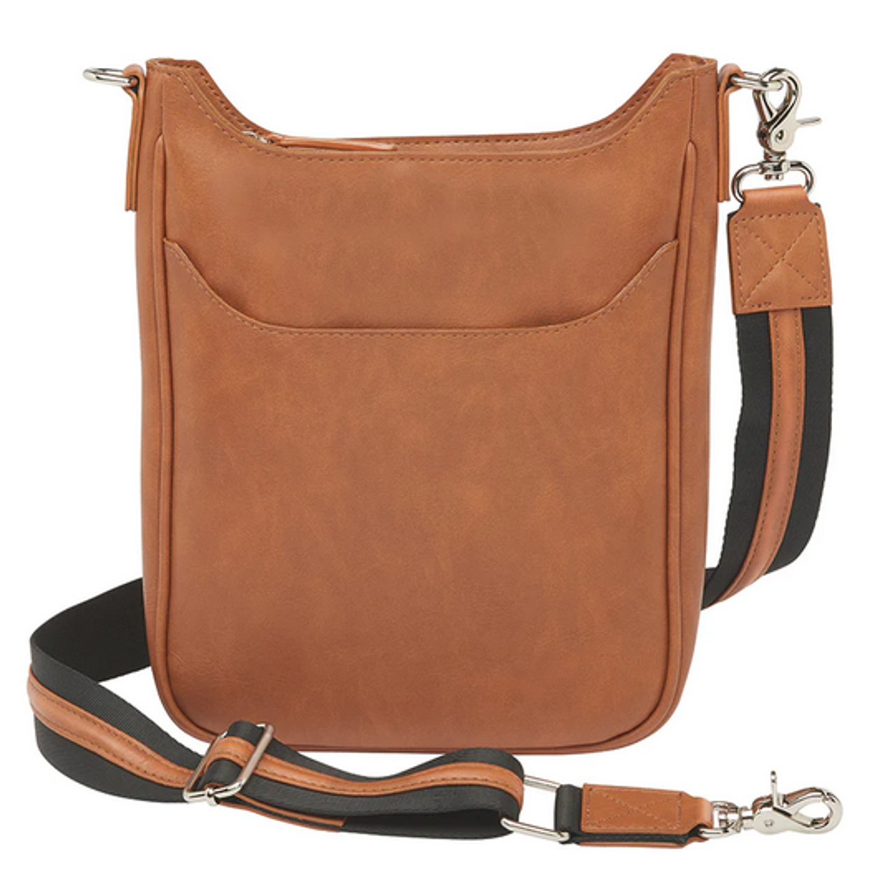 Crossbody Concealed Leather Bag