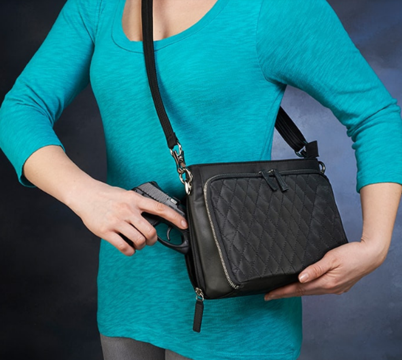 Callie | Concealed Carry Leather Crossbody or Shoulder Bag