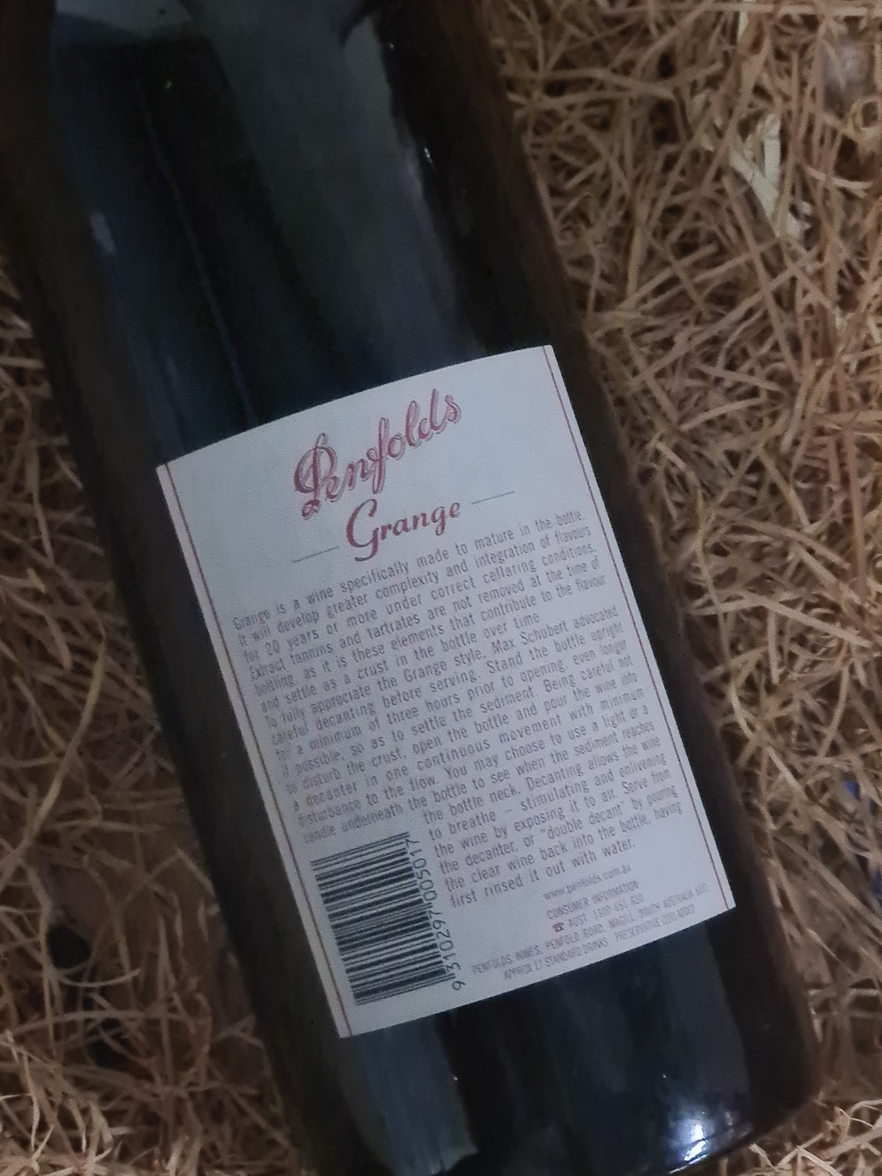 SOLD-OUT] Penfolds Grange 1996 1500mL-Magnum (Signed Duval