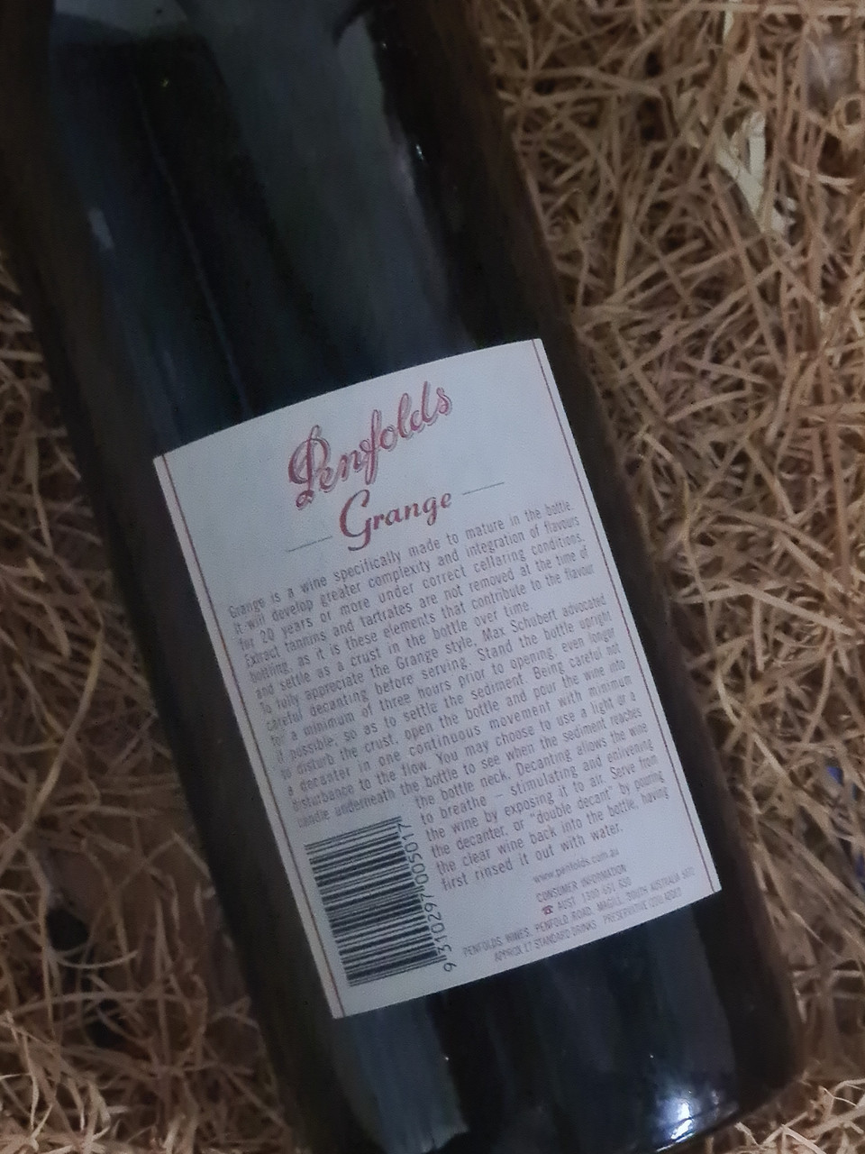 SOLD-OUT] Penfolds Grange 1996 1500mL-Magnum (Signed Duval