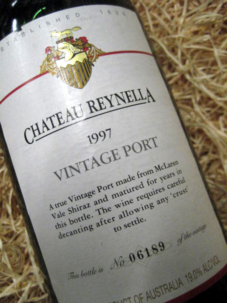 SOLD-OUT] Chateau Reynella Vintage Port 1997 - Melbourne Wine House