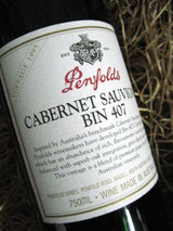 Penfolds Bin 407 1995 (Minor Damaged Label)