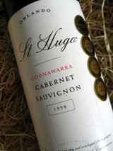 Orlando Jacobs Creek St Hugo Cabernet Sauvignon 1998