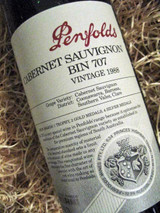 Penfolds Bin 707 1988 (Base of Neck Level)