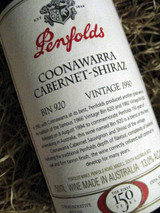 [SOLD-OUT] Penfolds Bin 920 Cabernet Shiraz 1990