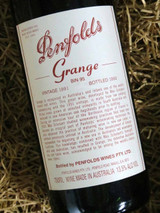 [SOLD-OUT] Penfolds Grange 1991 (Base of Neck Level)