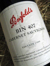 Penfolds Bin 407 1999