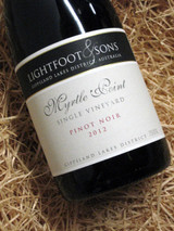Lightfoot & Sons Pinot Noir 2012