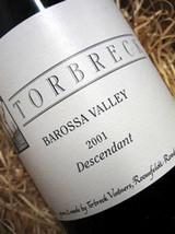 Torbreck Descendant Shiraz Viognier 2000