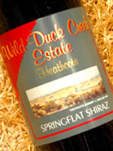 Wild Duck Creek Springflat Shiraz 2011